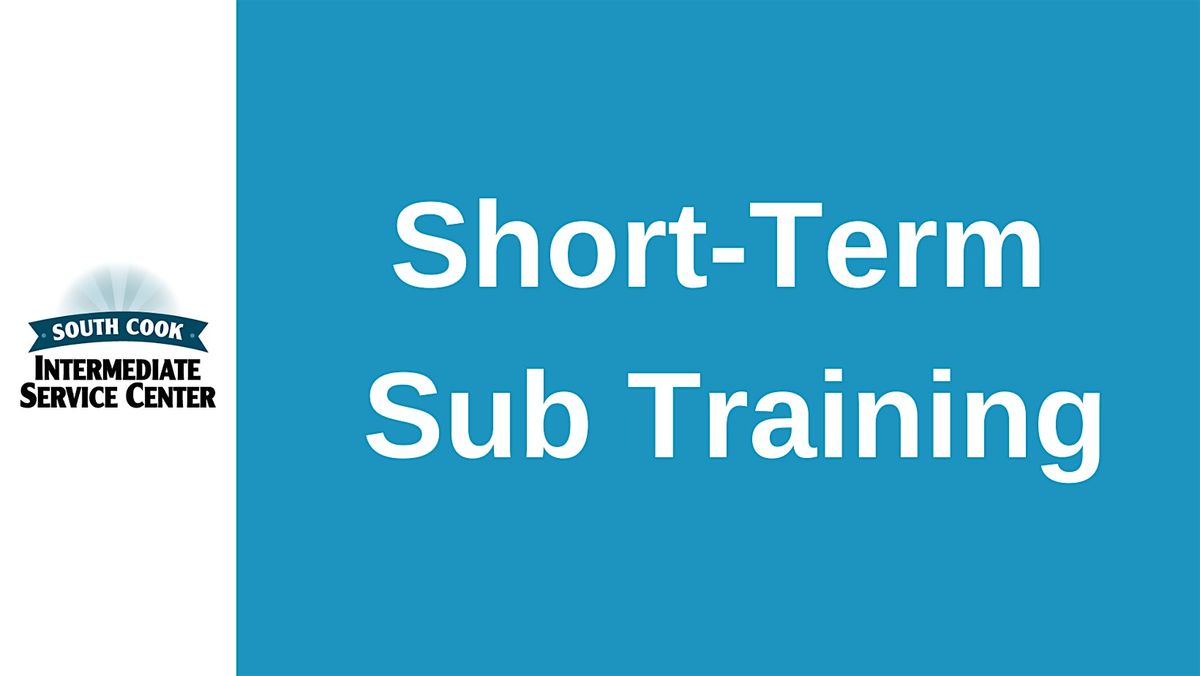 ONLINE Short-Term Substitute Teaching Licenses (07877)