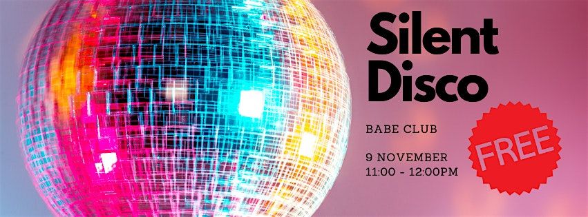 FREE Therapeutic Dance Silent Disco (with babies!)