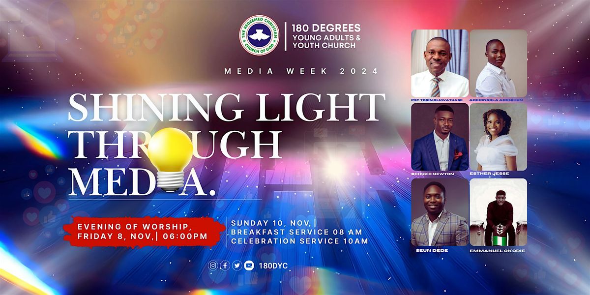 RCCG 180 DEGREES MEDIA WEEK