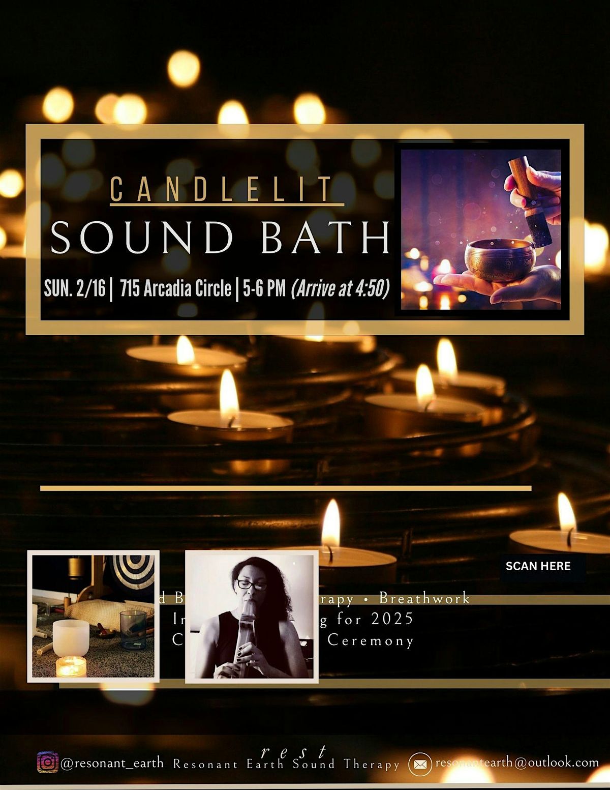 Candlelit Sound Bath Journey