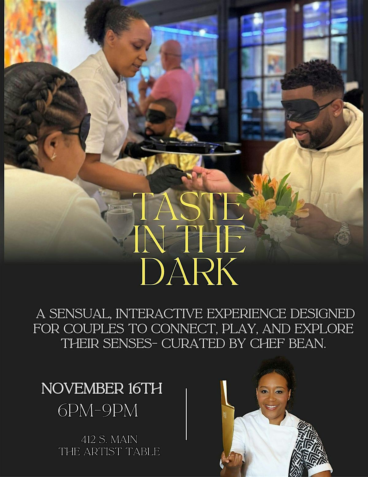 Taste in the Dark: A Couples Blindfolded Tasting Experience