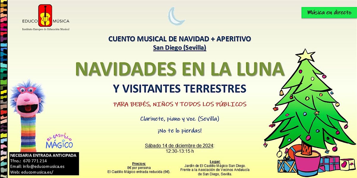 CUENTO MUSICAL DE NAVIDAD + APERITIVO