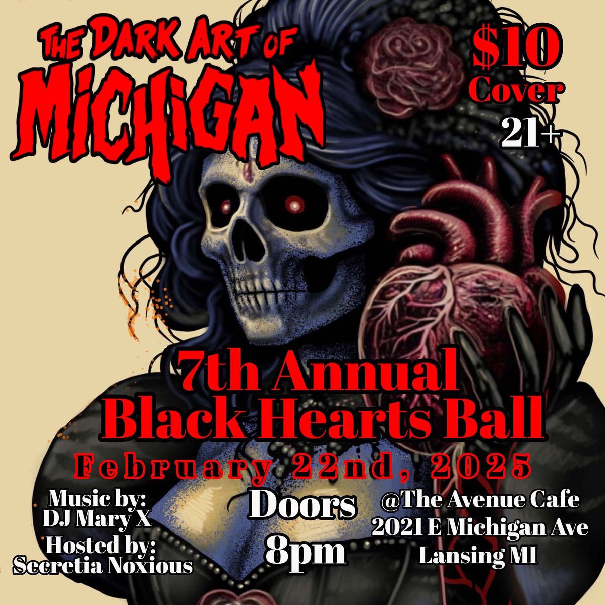 DAOM\u2019s 7th Annual Black Hearts Ball