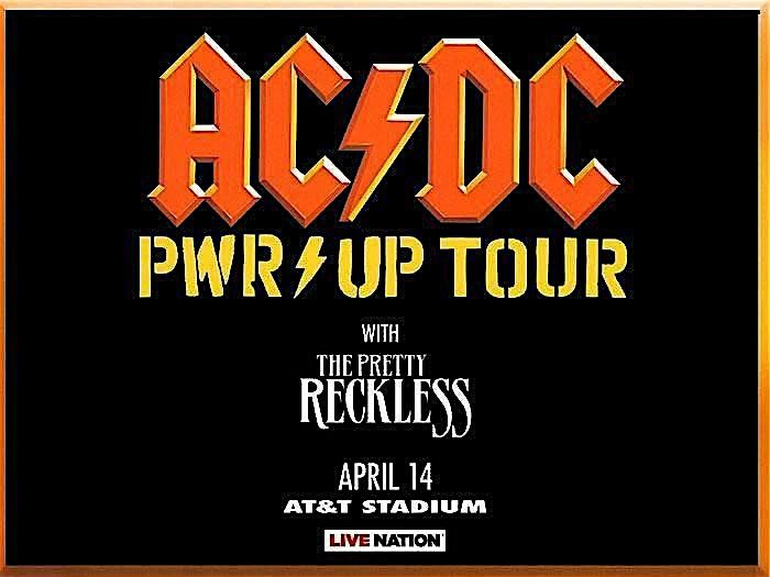 AC\/DC  PWR UP TOUR 2025 (Volunteers Needed)