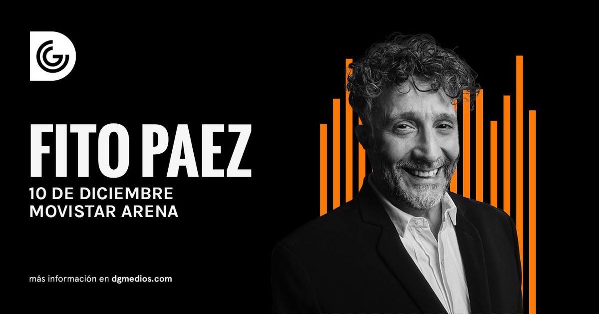 FITO PAEZ en Chile 2024 - Evento Oficial