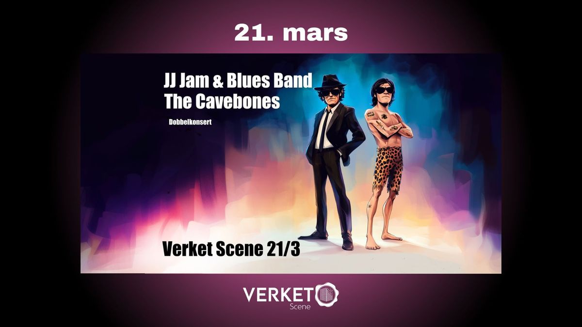 JJ Jam & Bluesband The Cavebones I Verket Scene\ud83d\udd25