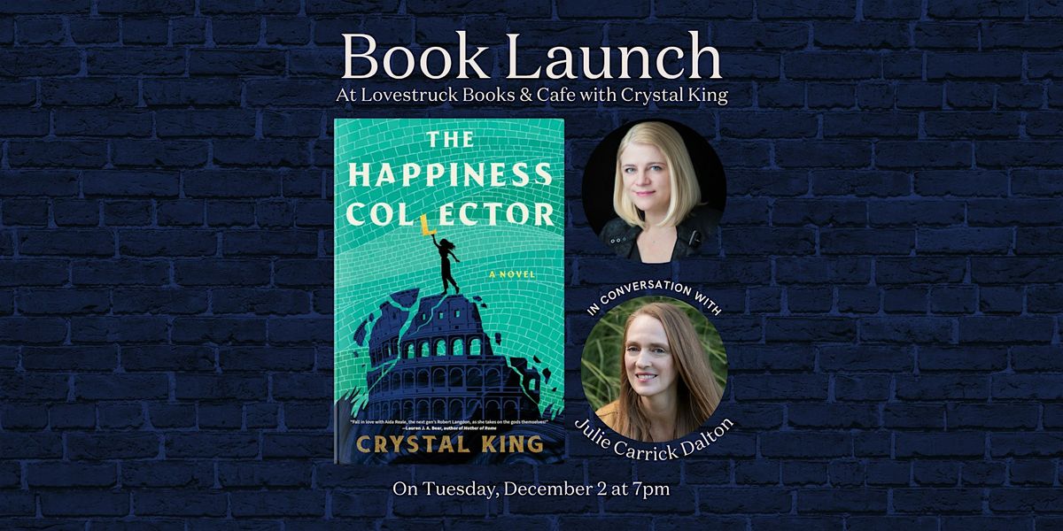 The Happiness Collector Book Launch with Crystal King