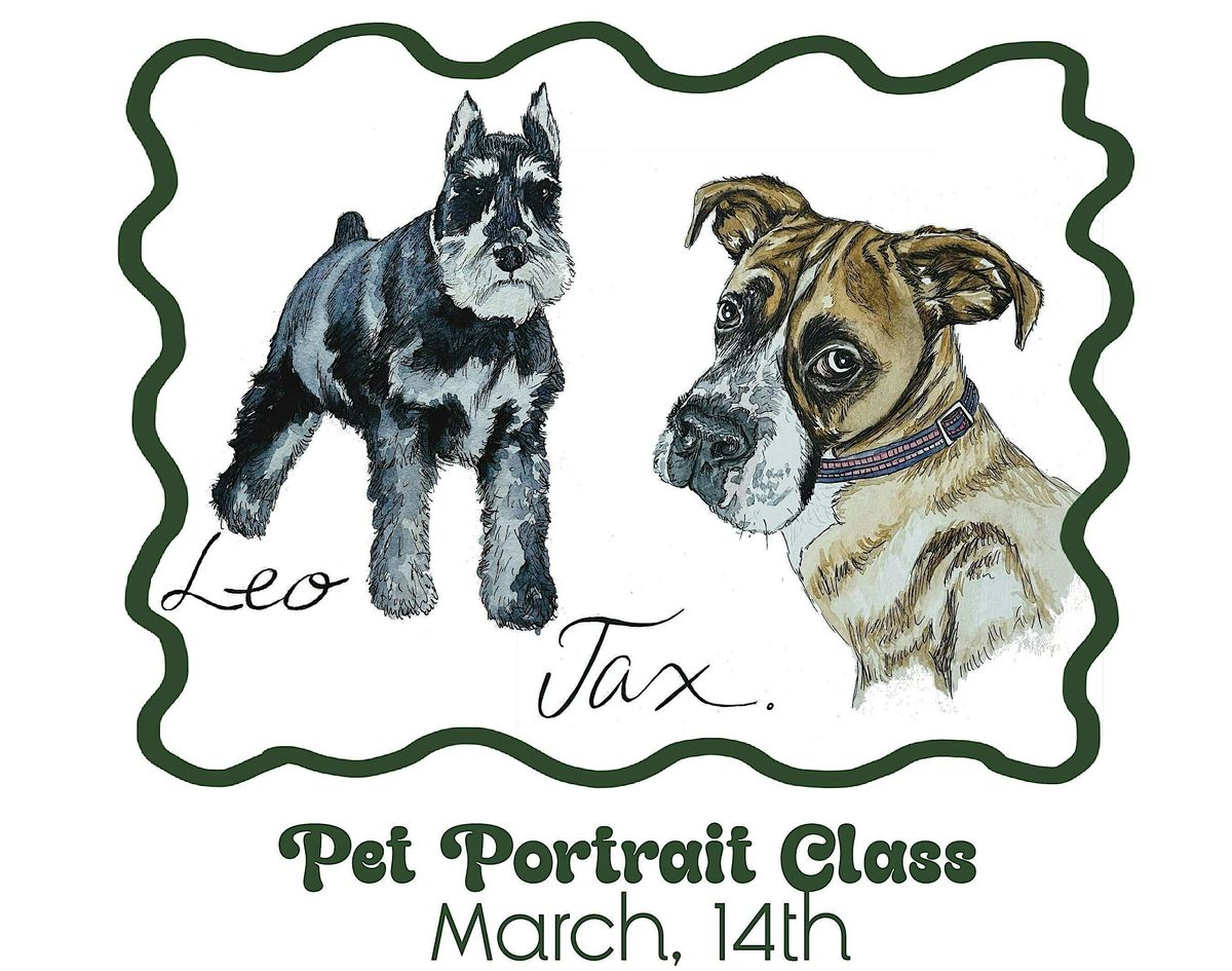 Pet Portrait Class