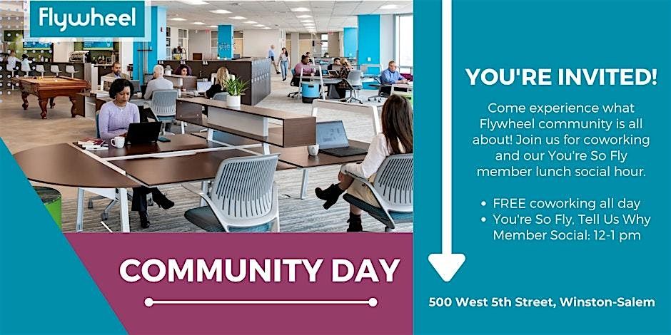 Community Day at Flywheel Winston-Salem!