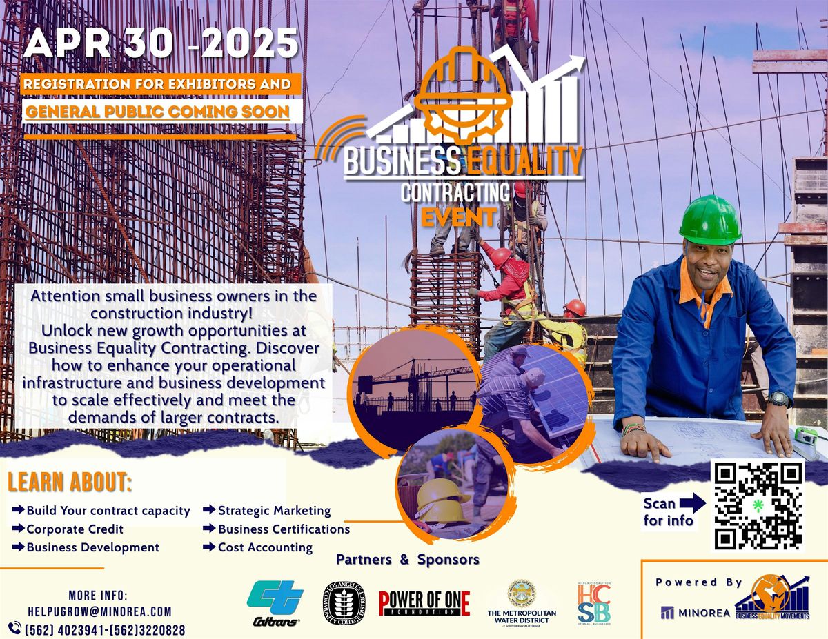 BECE 2025 (Business Equality Contracting Event 2025)