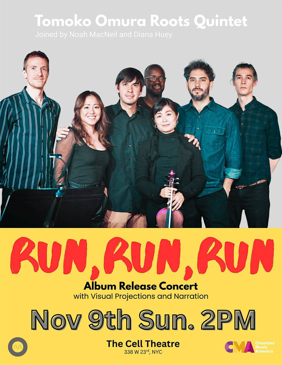 Tomoko Omura "Run, Run, Run" Album Release Concert