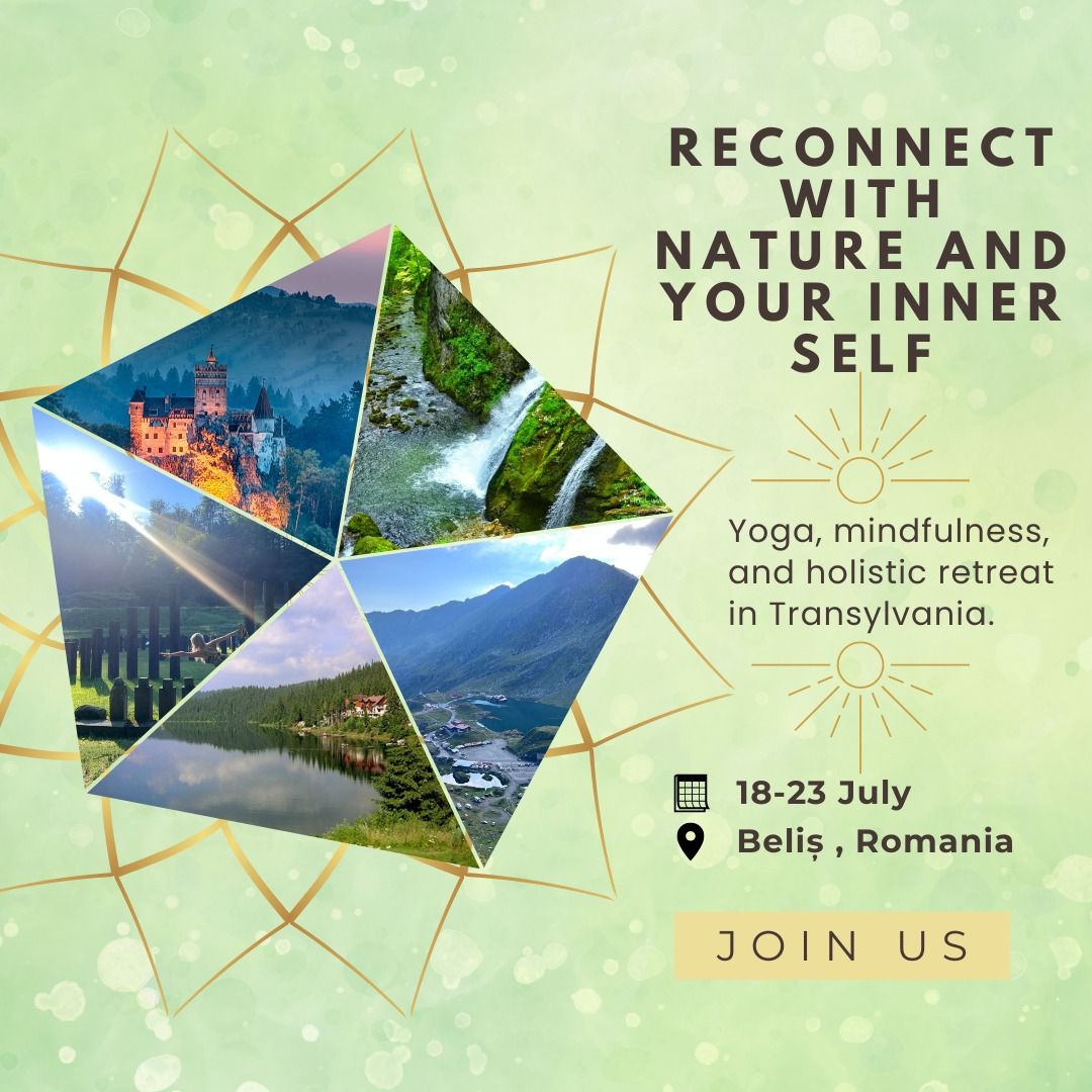 Yoga Retreat "Reconnect With Nature and your Inner Self" Transylvania 2024