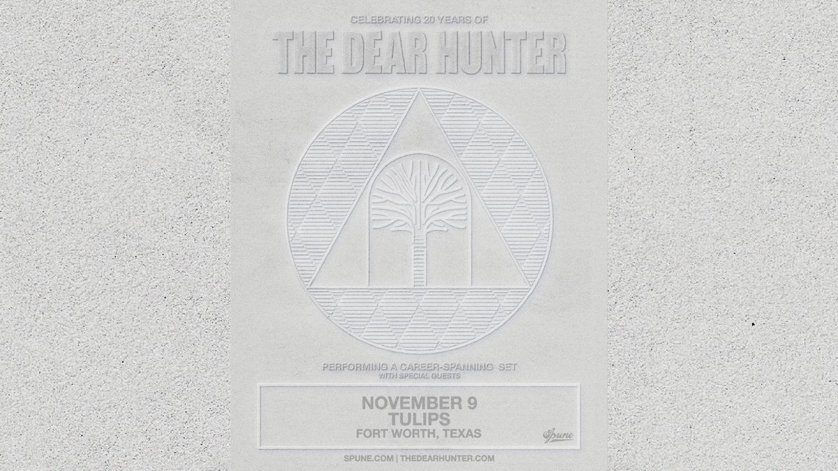 The Dear Hunter - Celebrating 20 Years w\/ Bear Ghost & Redwood  | Tulips FTW