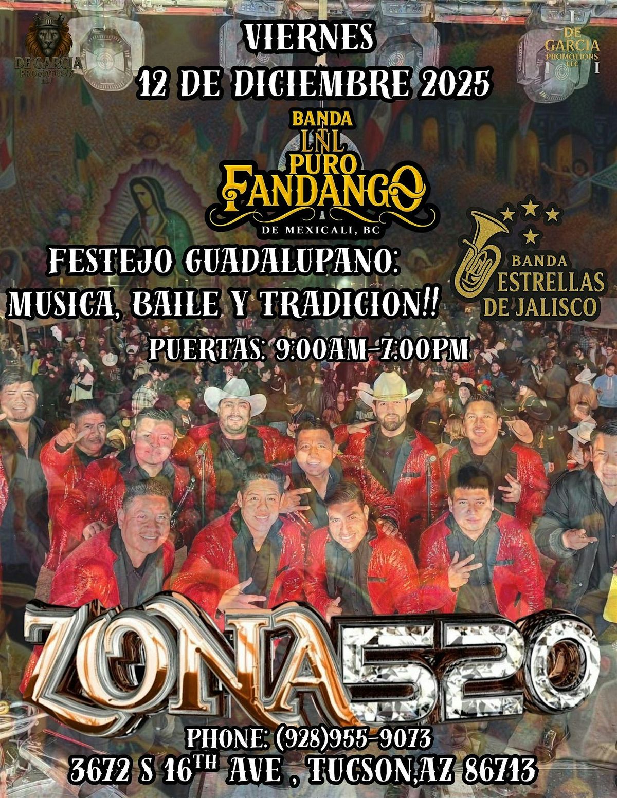 Festejo Guadalupano: Musica, Baile y Tradicion!