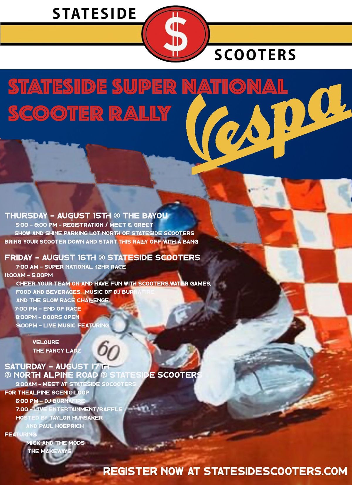 Stateside Super National Scooter Rally