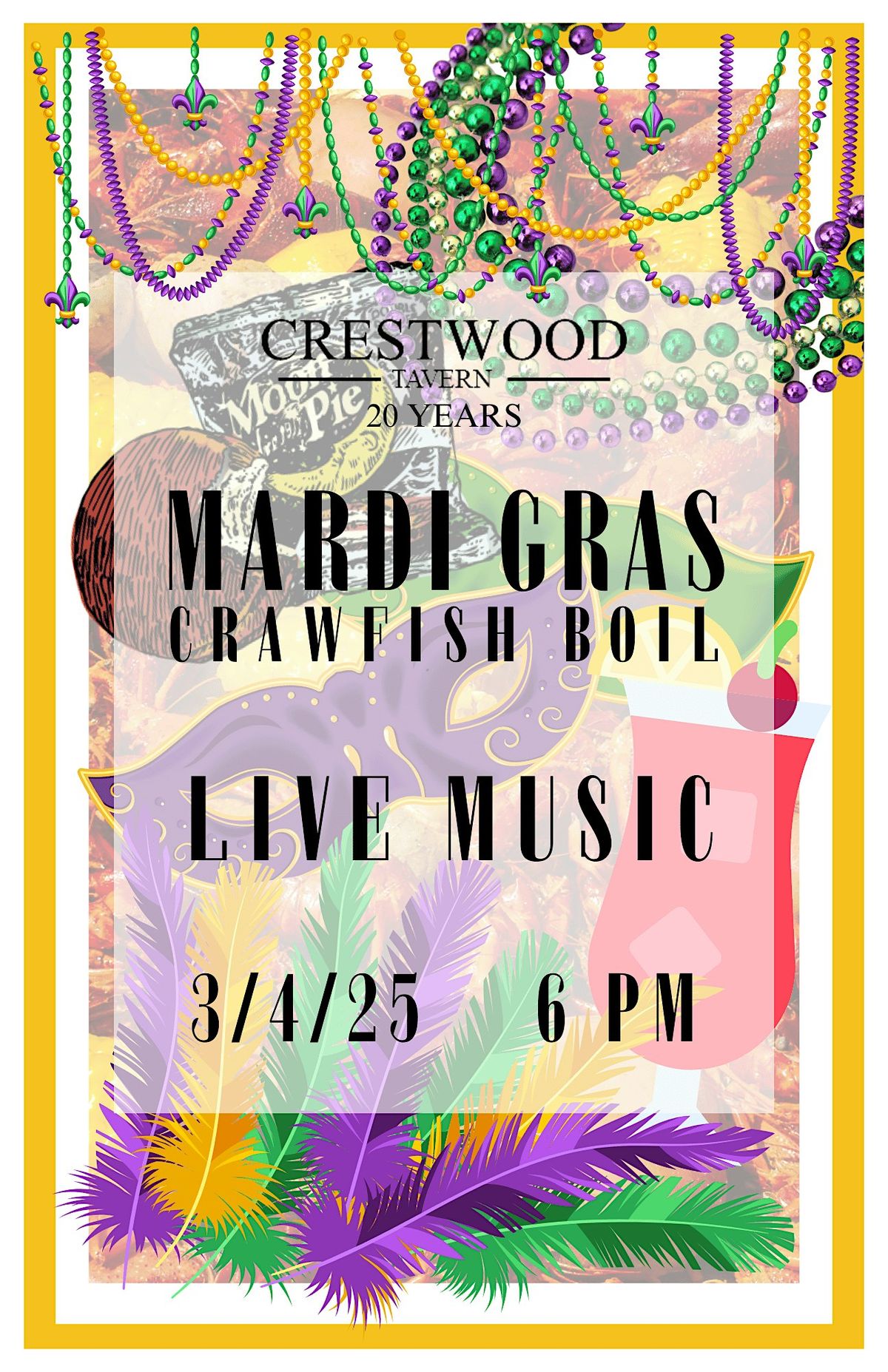 Mardi Gras Crawfish Boil