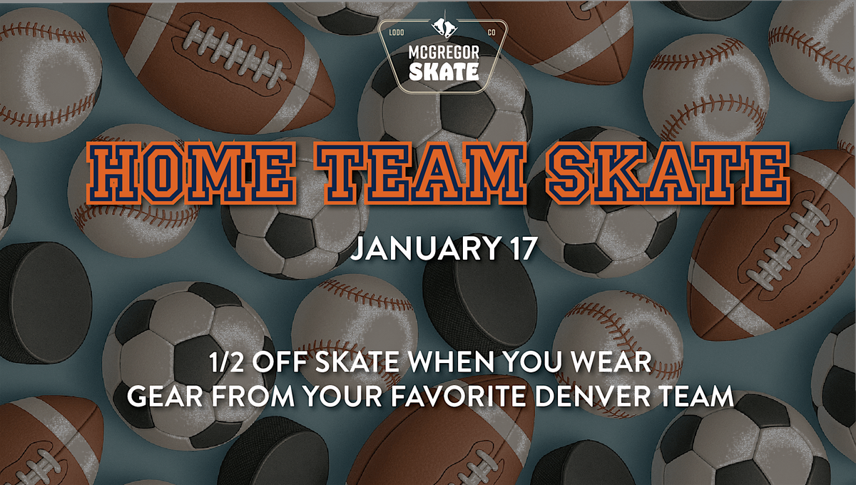 McGregor Skate Home Team Skate