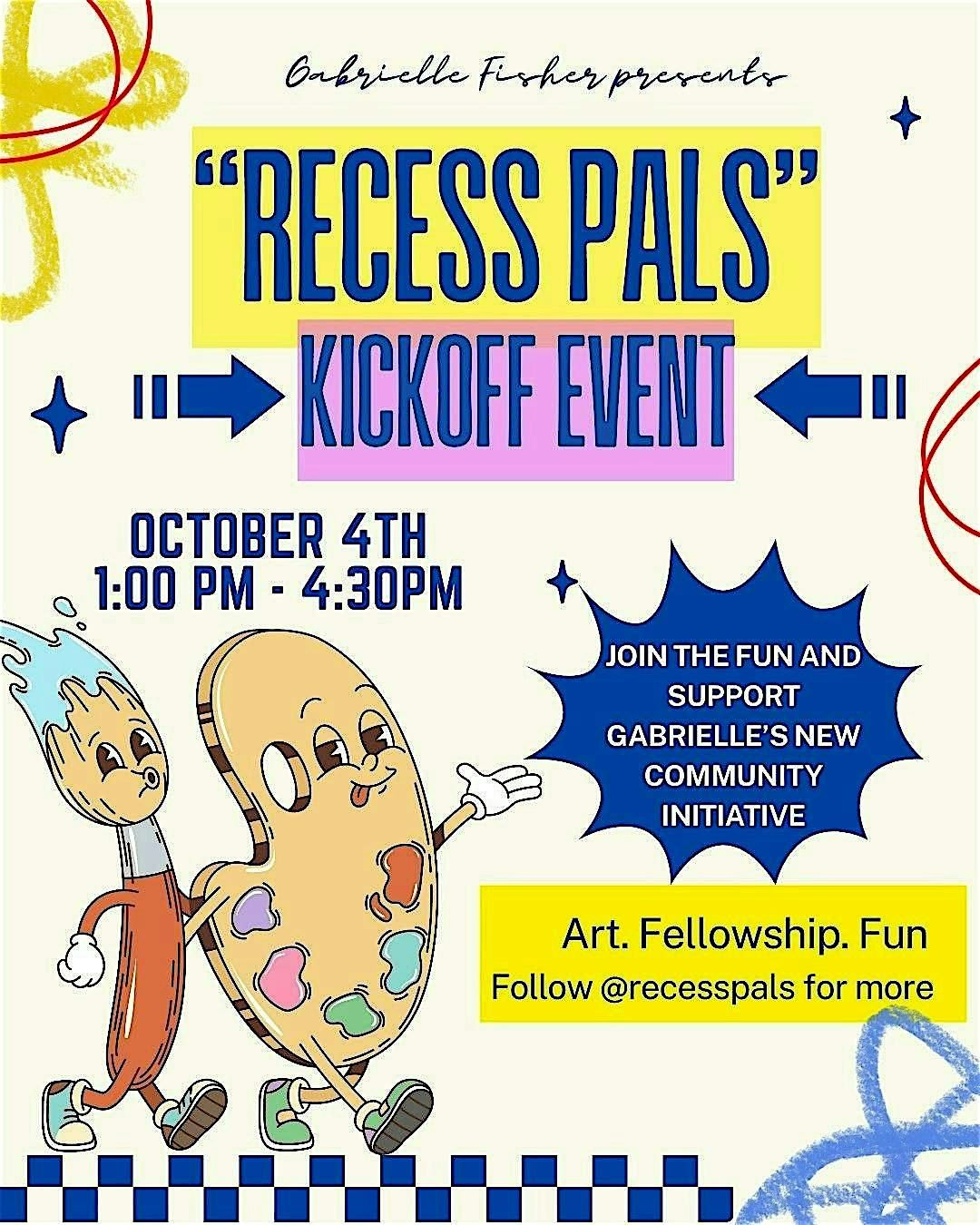 Recess Pals Community Kickoff Event