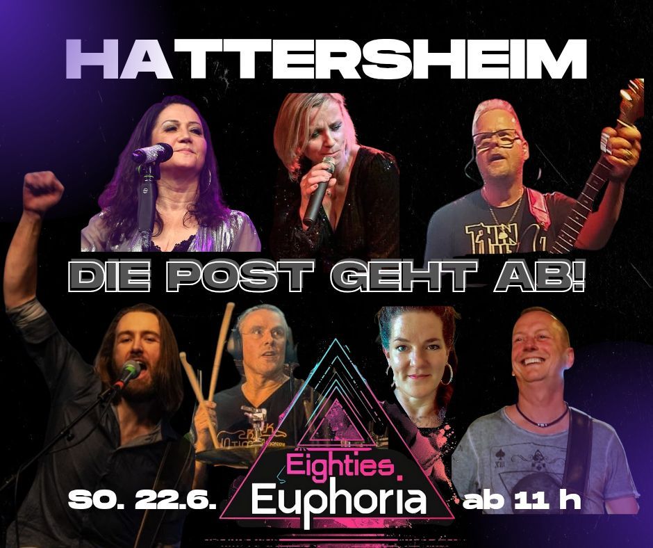 Eighties Euphoria im Posthof Hattersheim "Die Post geht ab!"