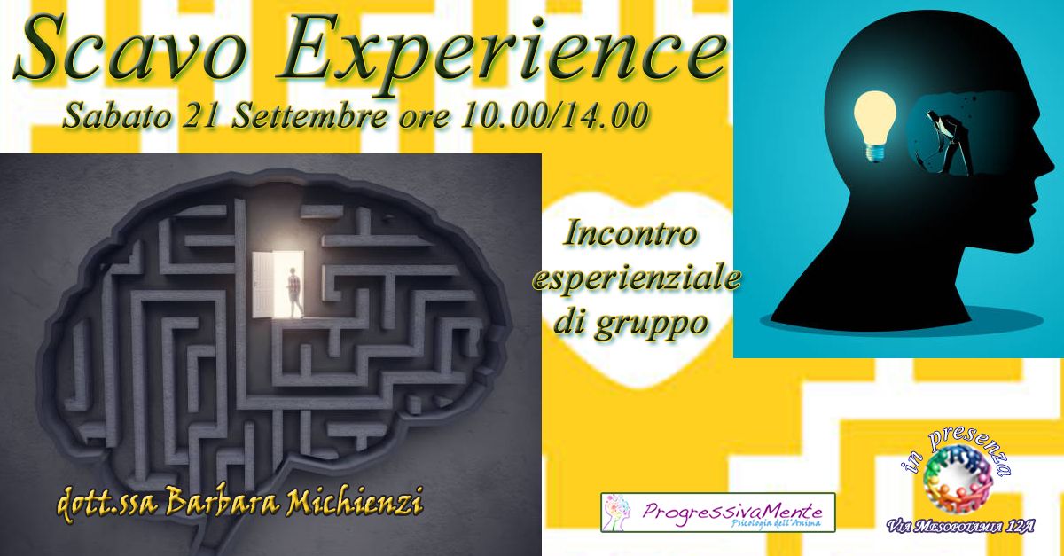 Scavo Experience - Incontro esperienziale di gruppo