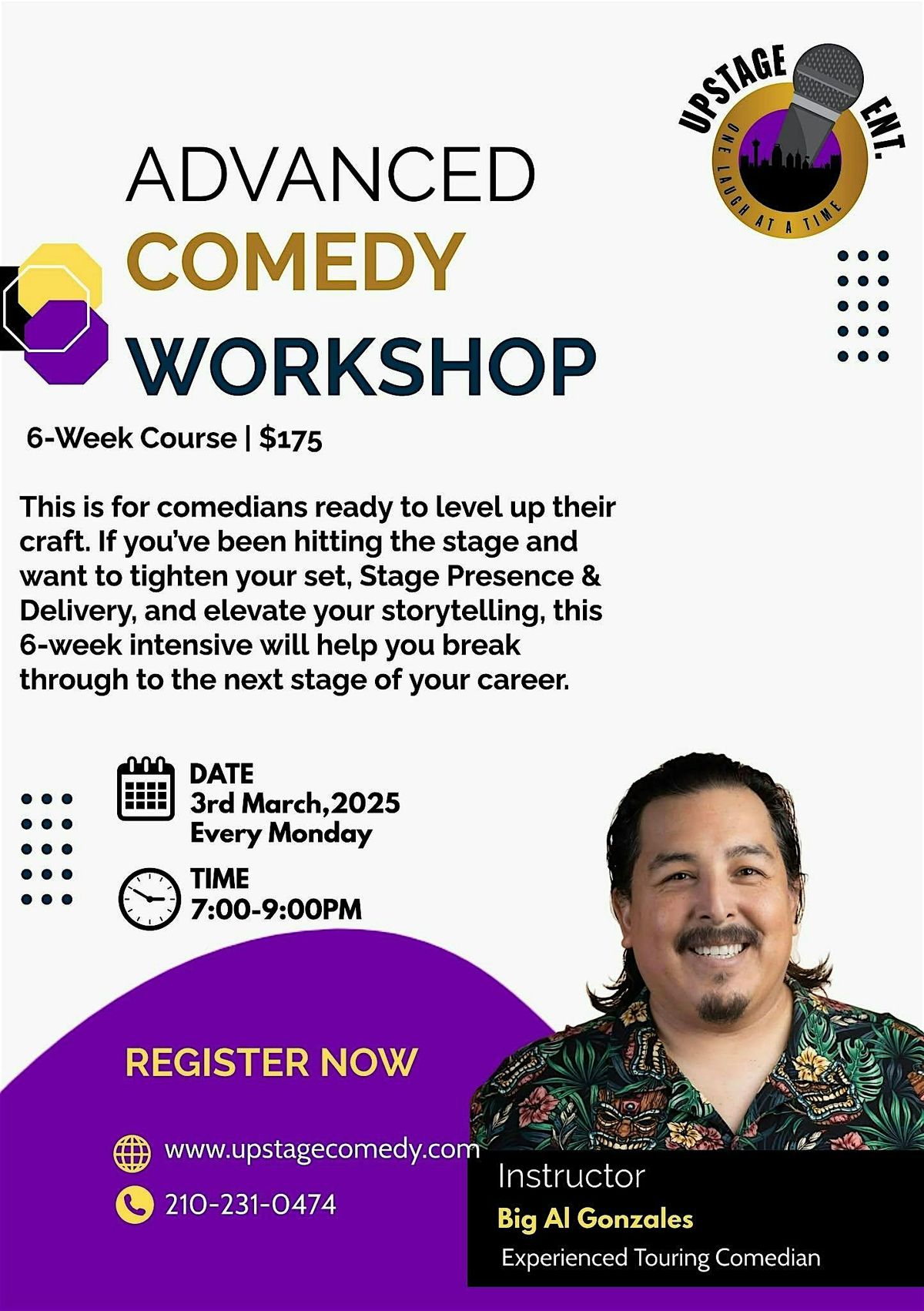 Advanced Comedy Workshop