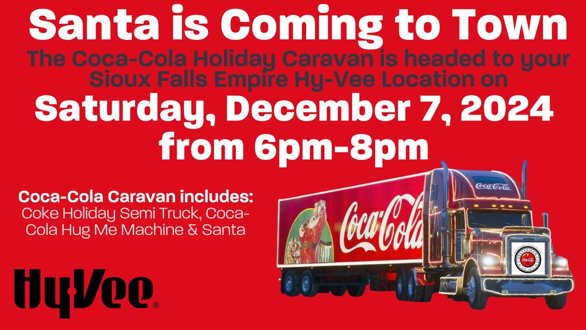 Santa is Coming to Hy-Vee! 