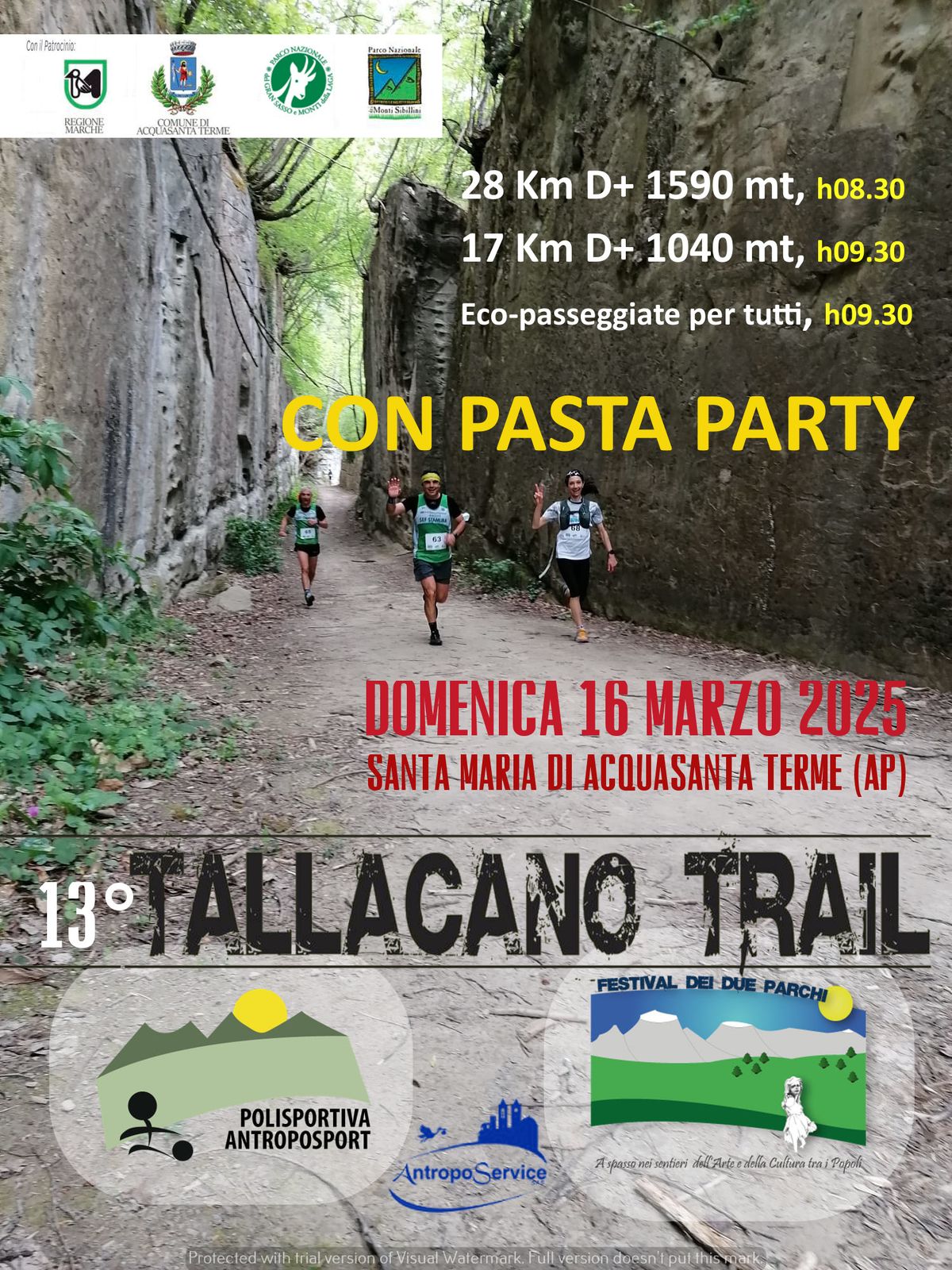 Tallacano Trail 13\u00b0 Edizione