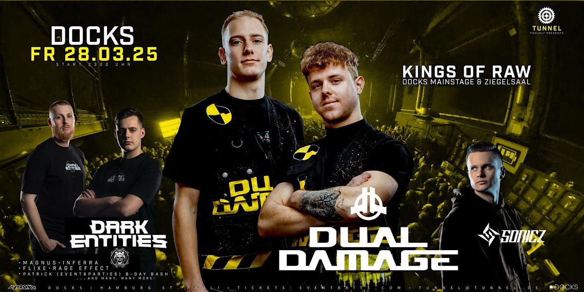 DUAL DAMAGE * * * * * KINGS OF RAW