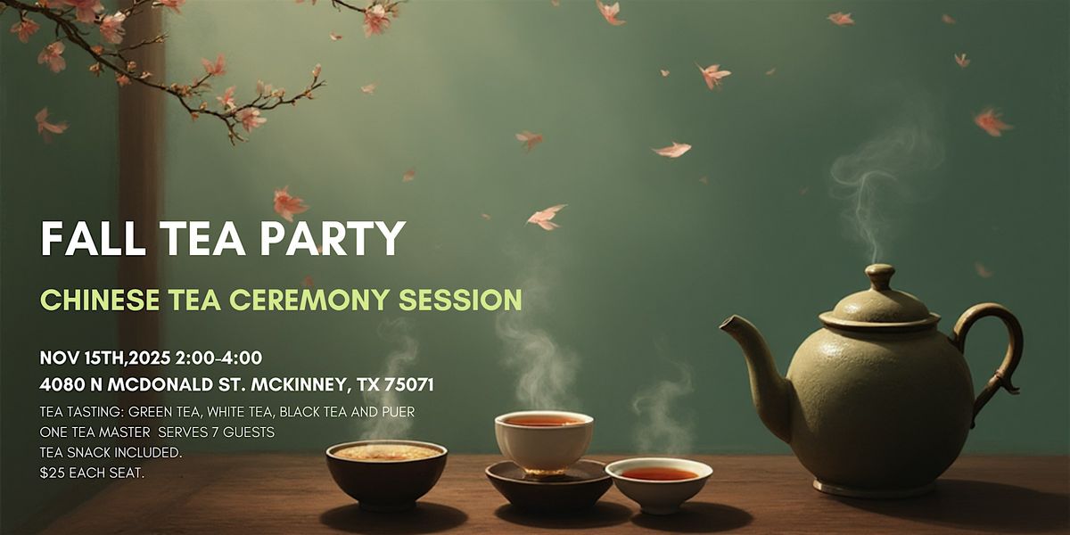 Chinese Tea Ceremony Session at  a Private Tea House