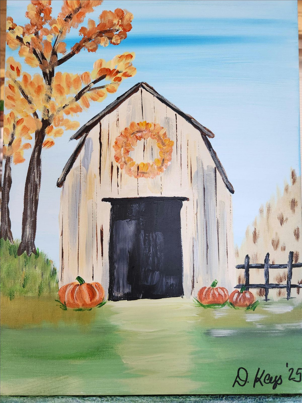 Paint & Sip - Fall Barn