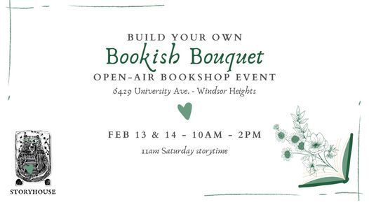 Build Your Own Bookish Bouquet: Open-Air Bookshop Event + Storytime