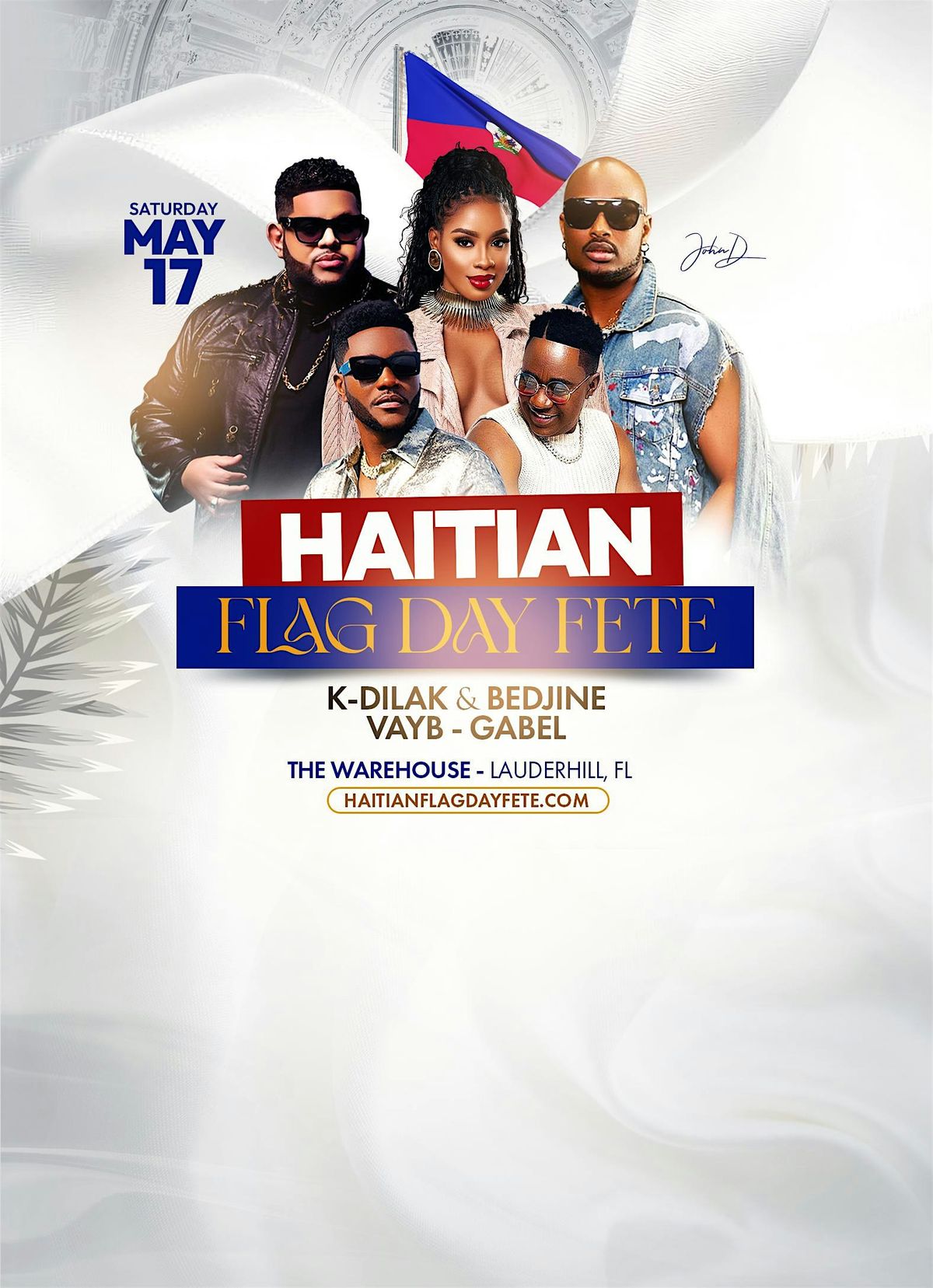 Haitian Flag Day Fete | VAYB | K-DILAK & BEDJINE | GABEL