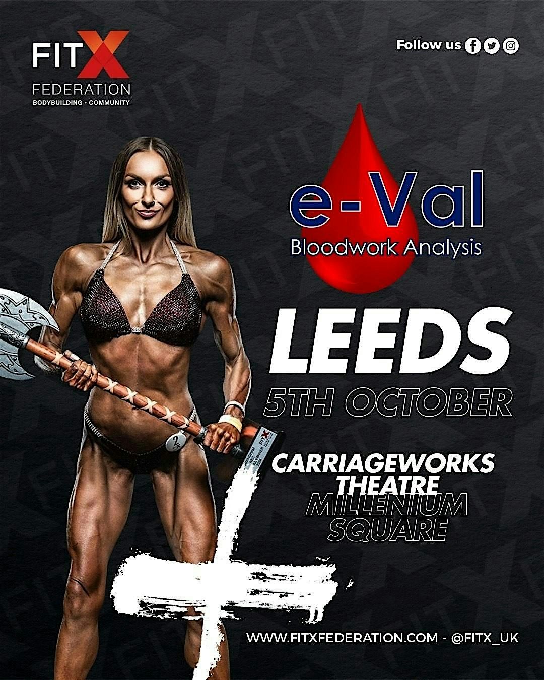 FIT X LEEDS BODYBUILDING SHOW - 5th OCTOBER