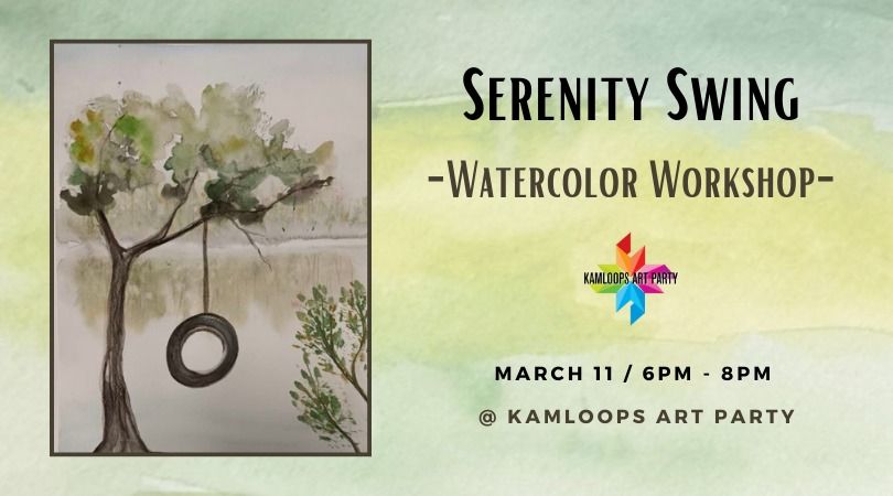 Serenity Swing: A Watercolor Workshop 