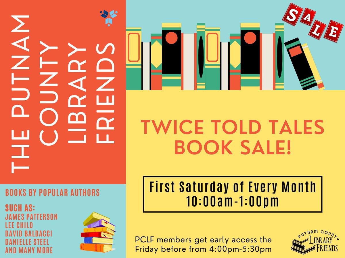 Twice Told Tales Book Sale
