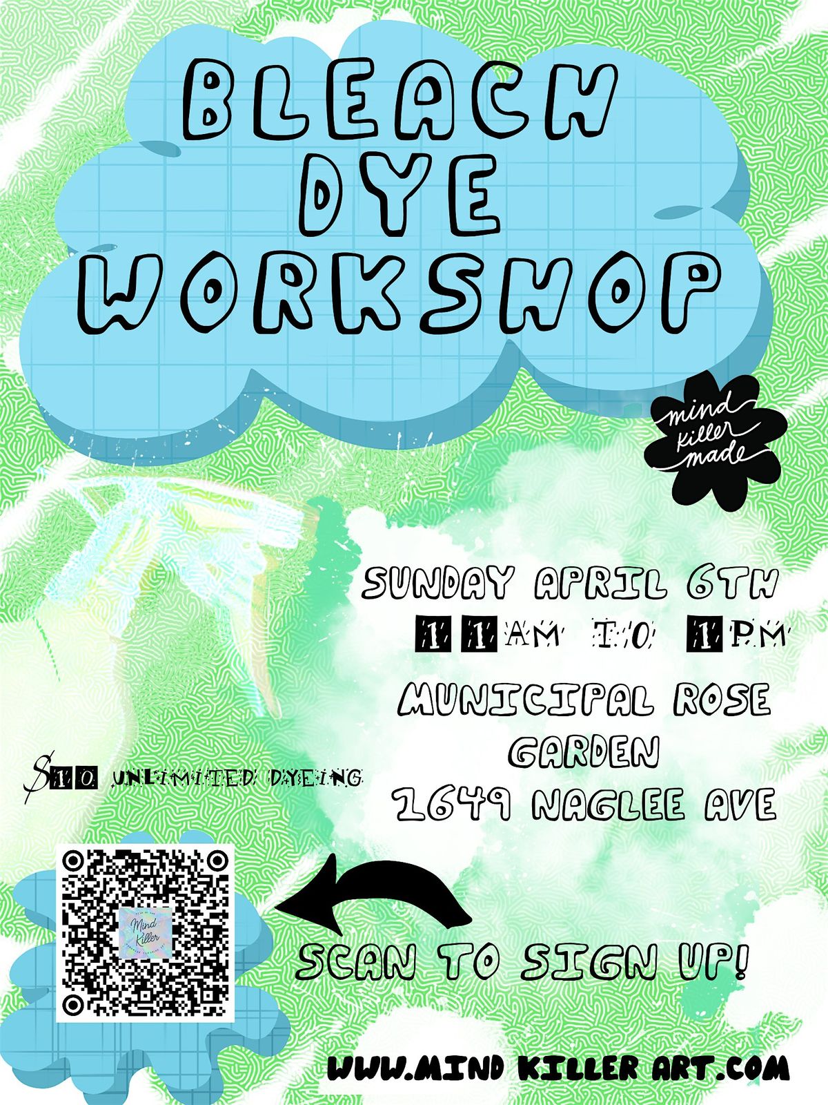 Bleach Dye Workshop