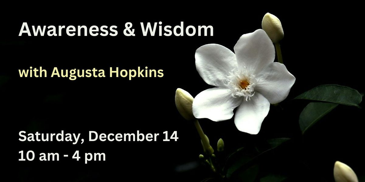 Awareness & Wisdom Daylong with Augusta Hopkins