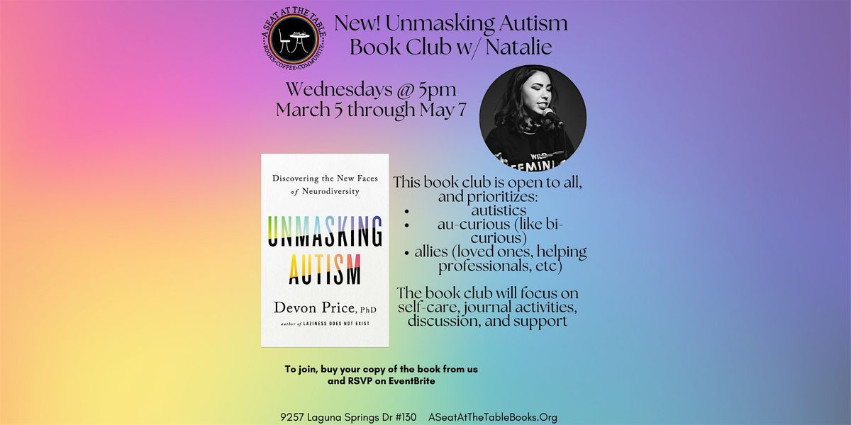 Unmasking Autism Book Club w\/ Natalie