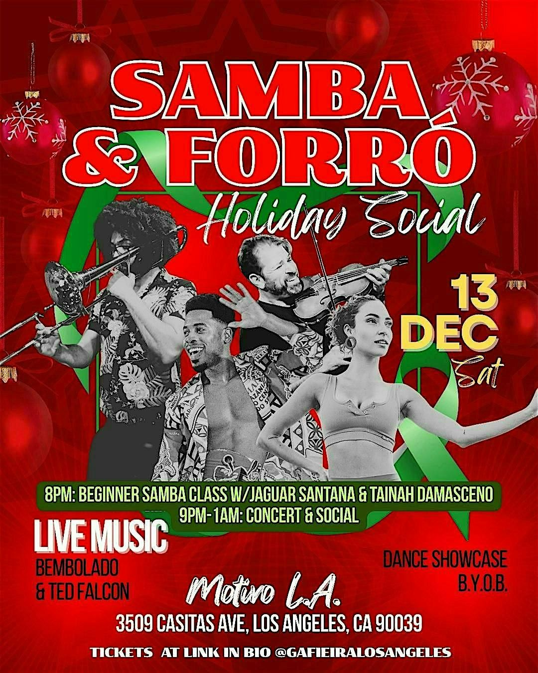 Samba & Forr\u00f3 Holiday Social