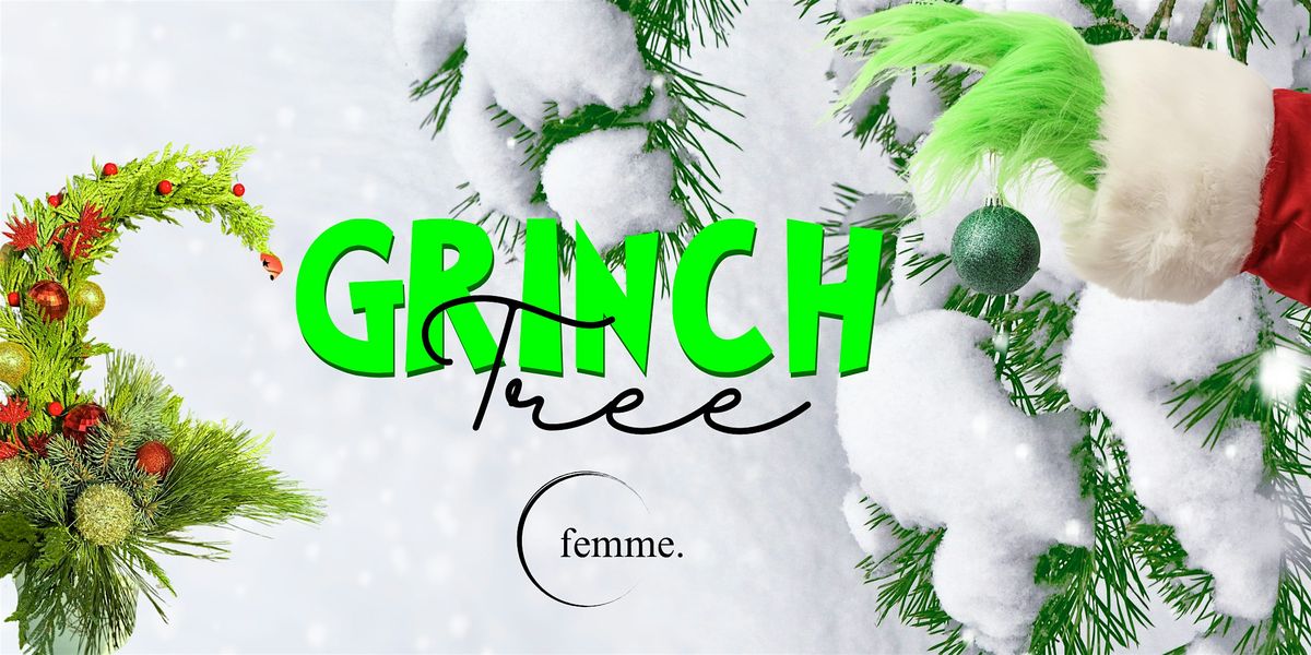 DIY Grinch Tree - With Woodland Flower Shed