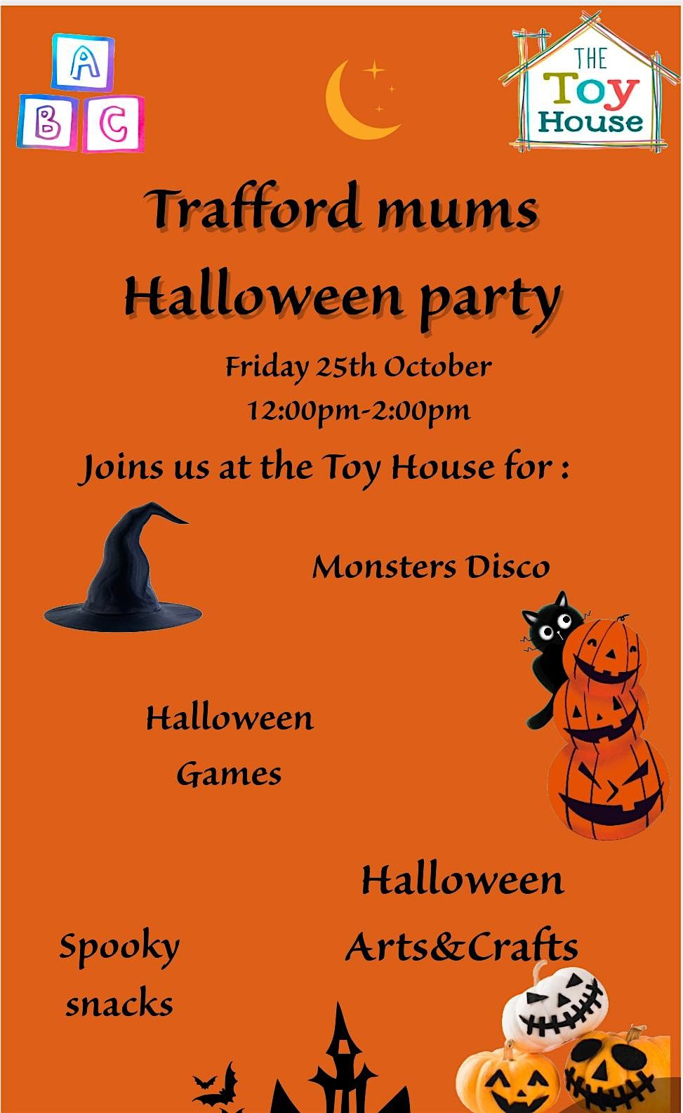 Trafford mums Halloween party