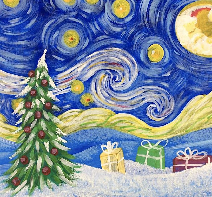 CHRISTMAS LITTLE VAN GOGH workshop for KIDS