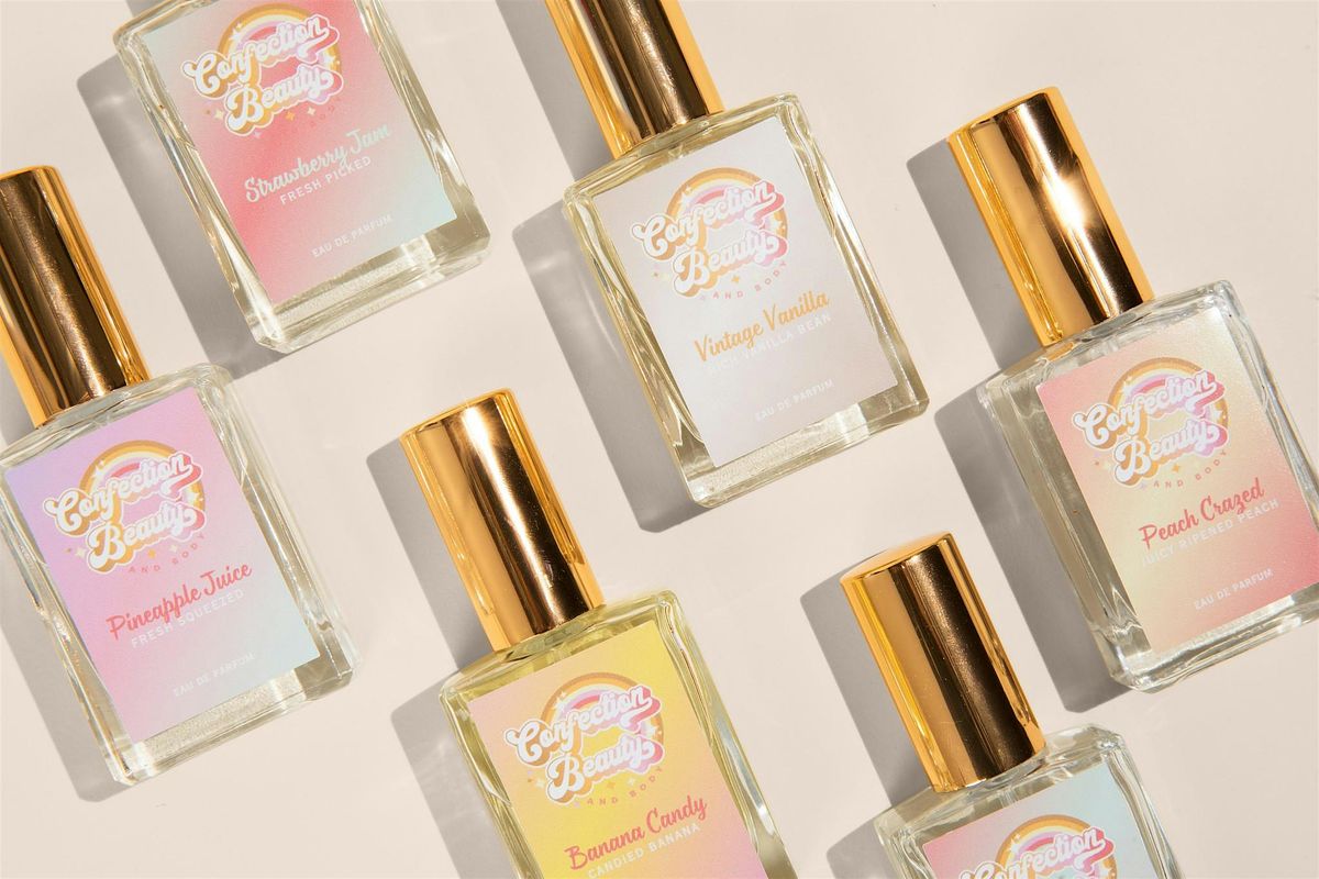 Confection Beauty Candy Themed Perfume Launch