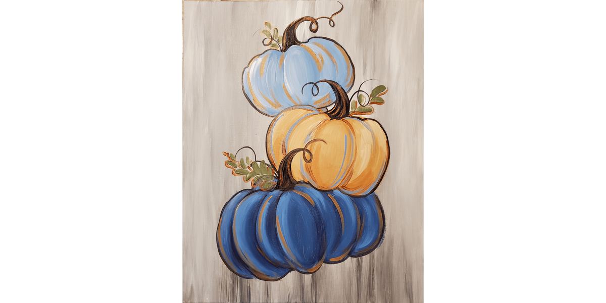 Stacking Pumpkins - Paint and Sip in Tyler | Classpop!\u2122
