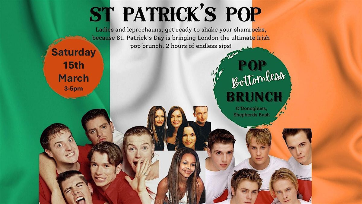 St Patrick's Day Pop Bottomless Brunch