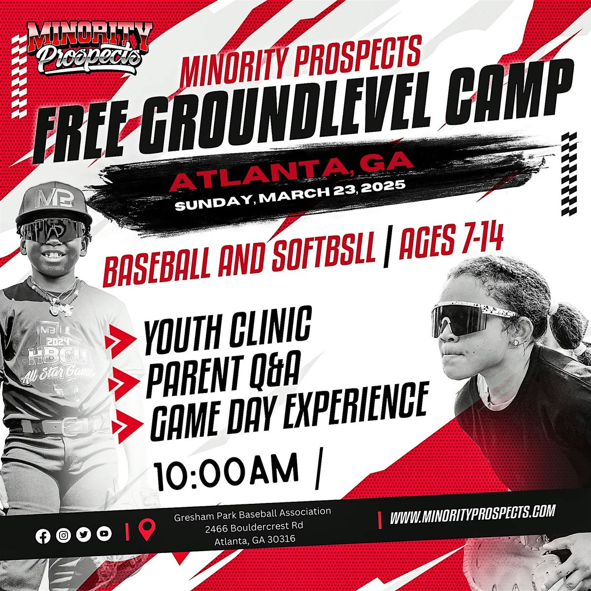 Minority Prospects Free Groundlevel Clinic - Atlanta