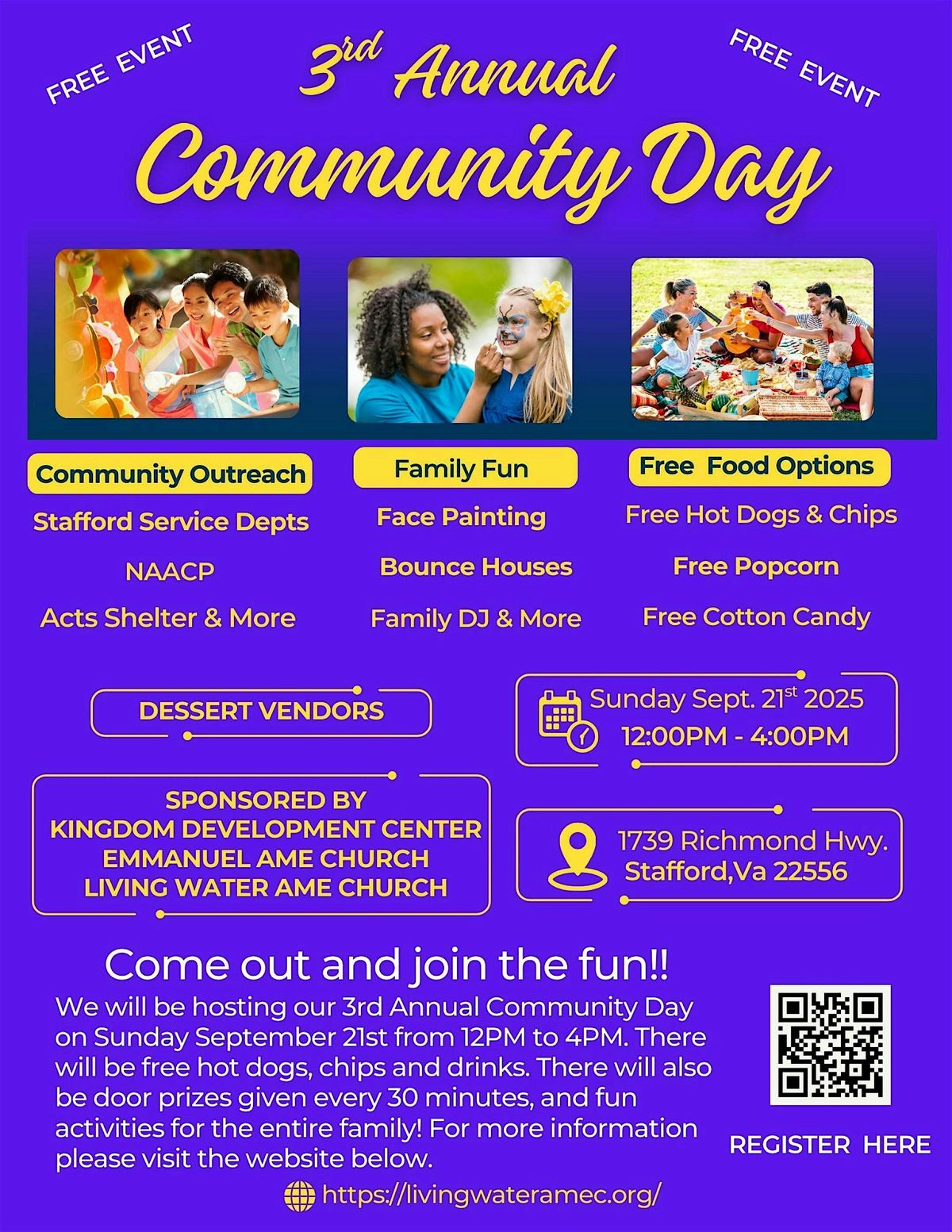 3rd Annual Community Day