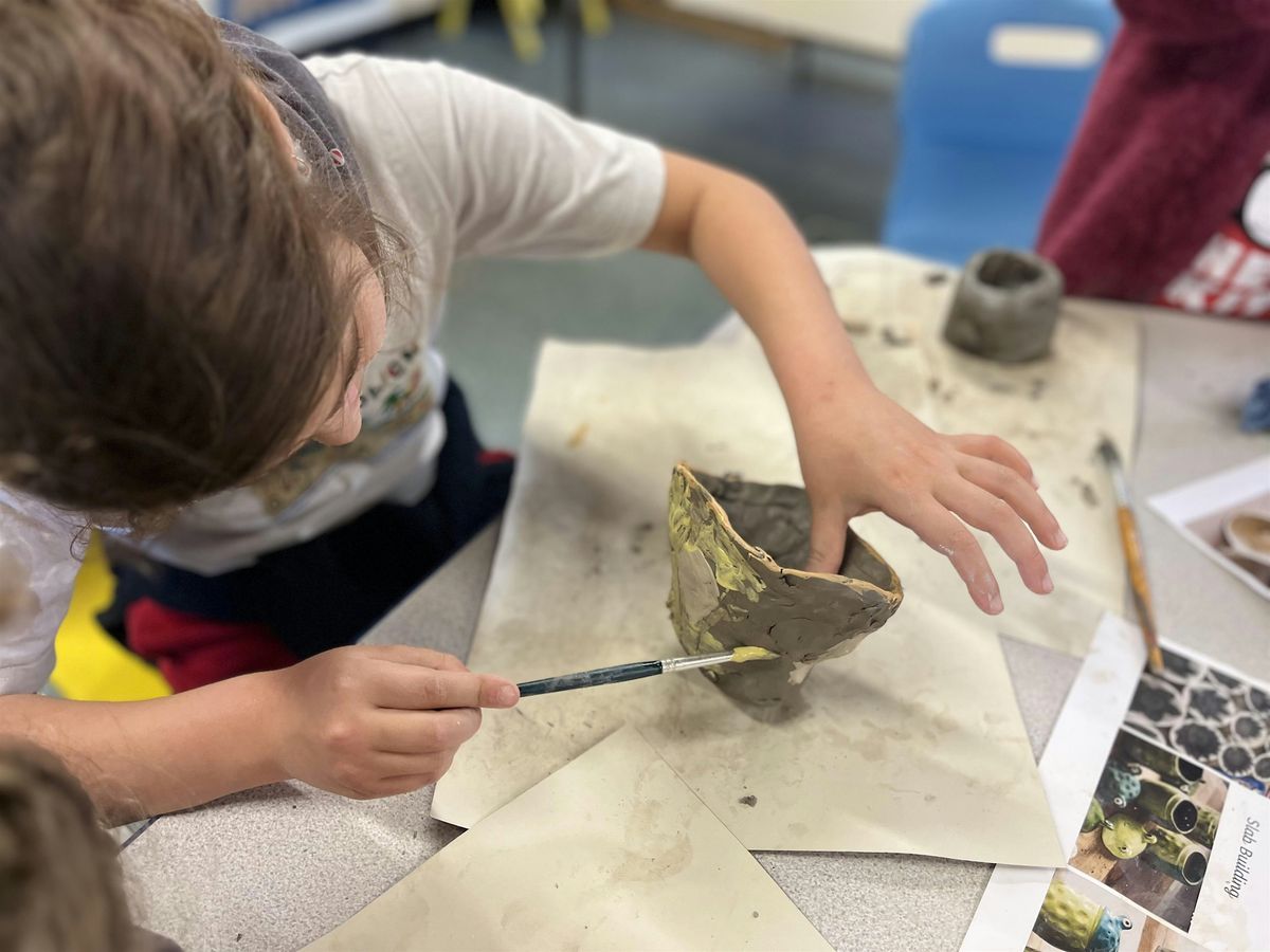 Full Day Children's Pottery Workshop ~ Tuesday 8th ~ 6-11yrs