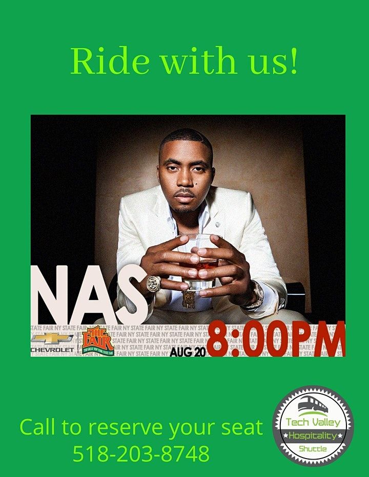 Round Trip Transportation to NAS at the State Fair, New York State