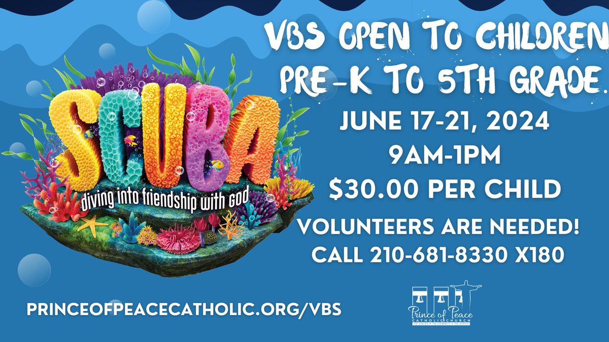 VBS: SCUBA: Diving into Friendship with God
